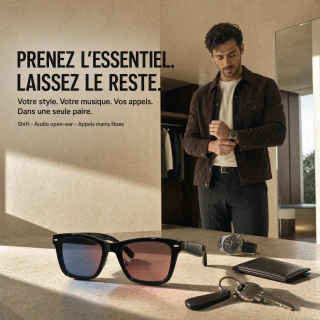 Move Shift™ Lunettes Bluetooth photochromiques.