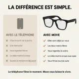 MOVE View™ – AI Smart Camera Glasses